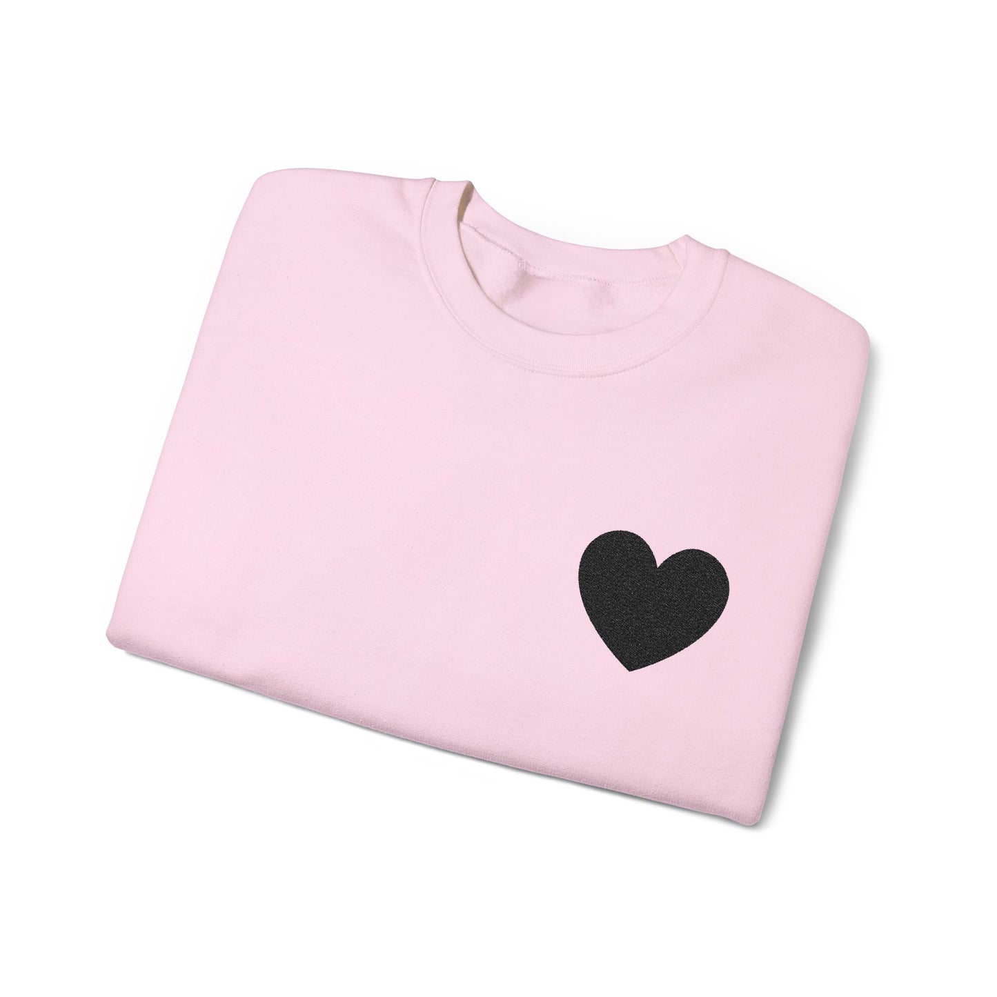 Embroidered Black Heart