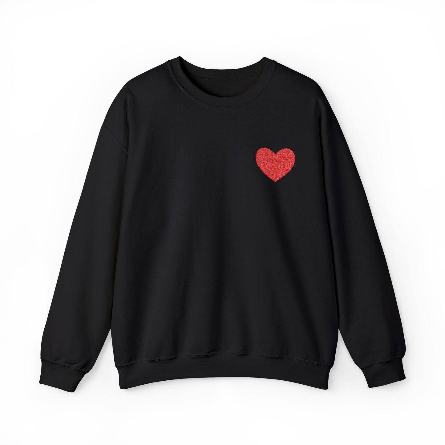 Embroidered Red Heart