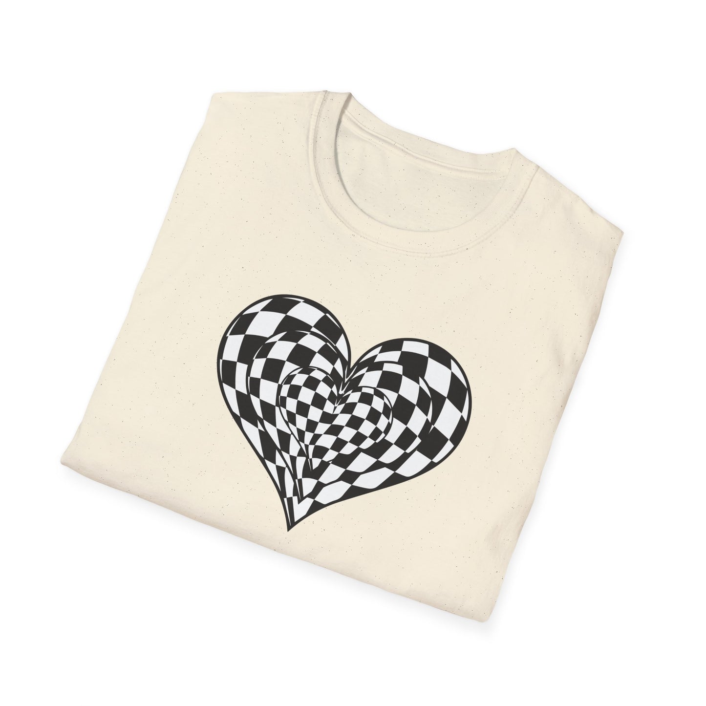 CHECKERED HEARTS OVERLAP