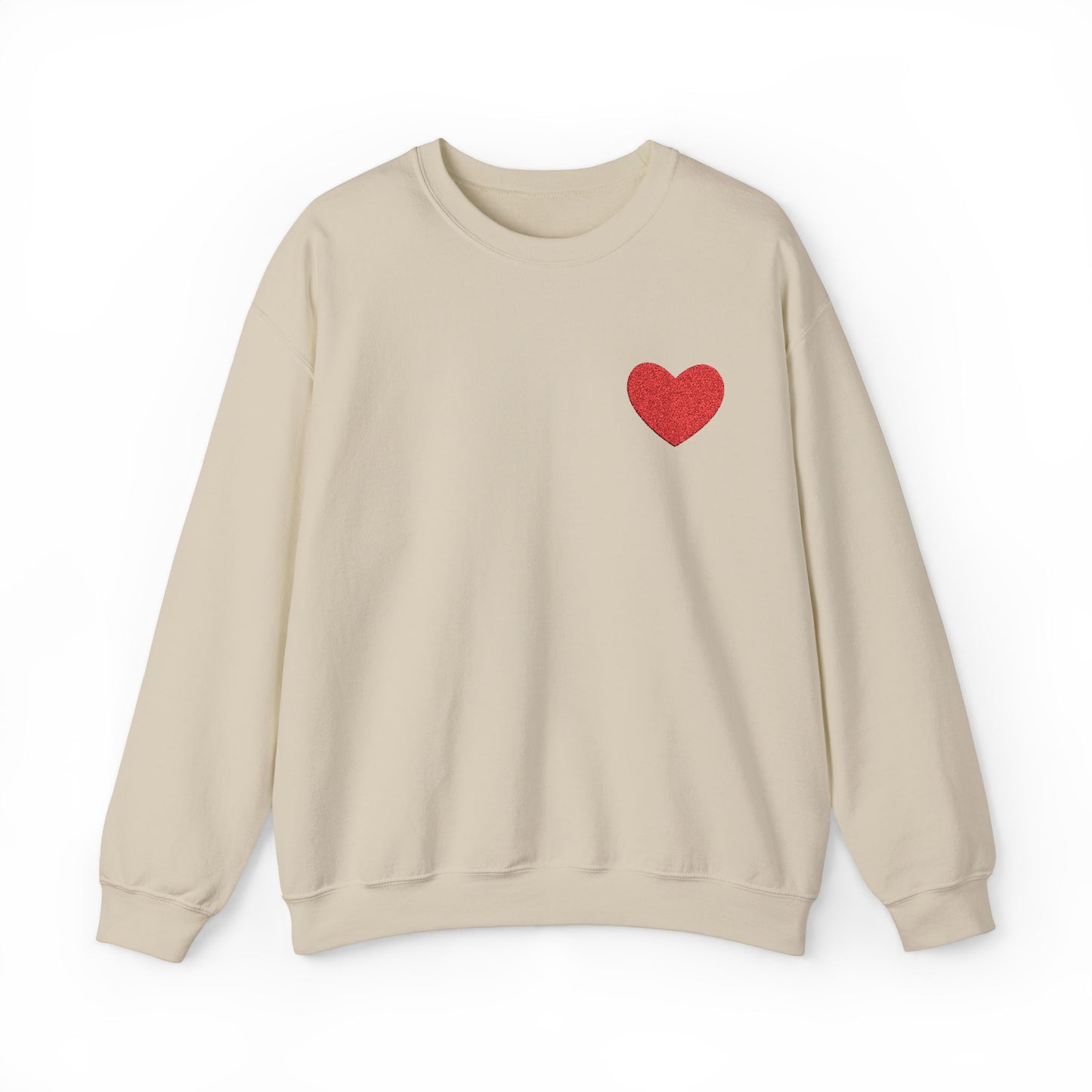 Embroidered Red Heart
