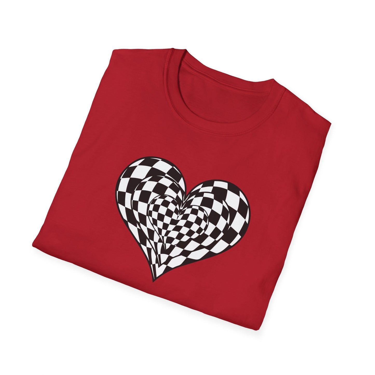 CHECKERED HEARTS OVERLAP