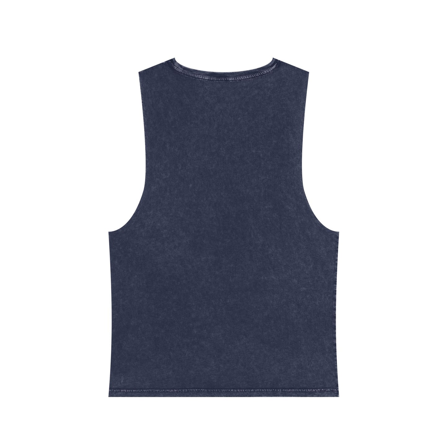 Unisex Stonewash Tank Top with Rainbow Heart Design - Perfect for Summer Pride Celebrations
