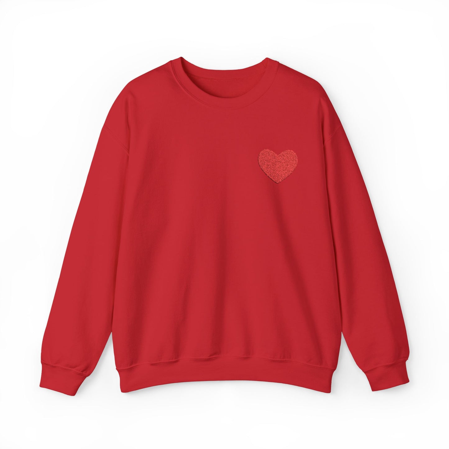 Embroidered Red Heart