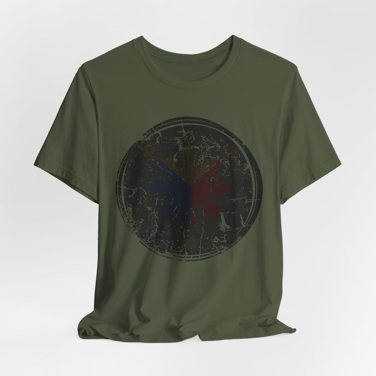 Philippine Flag Inspired Shaded Shirt