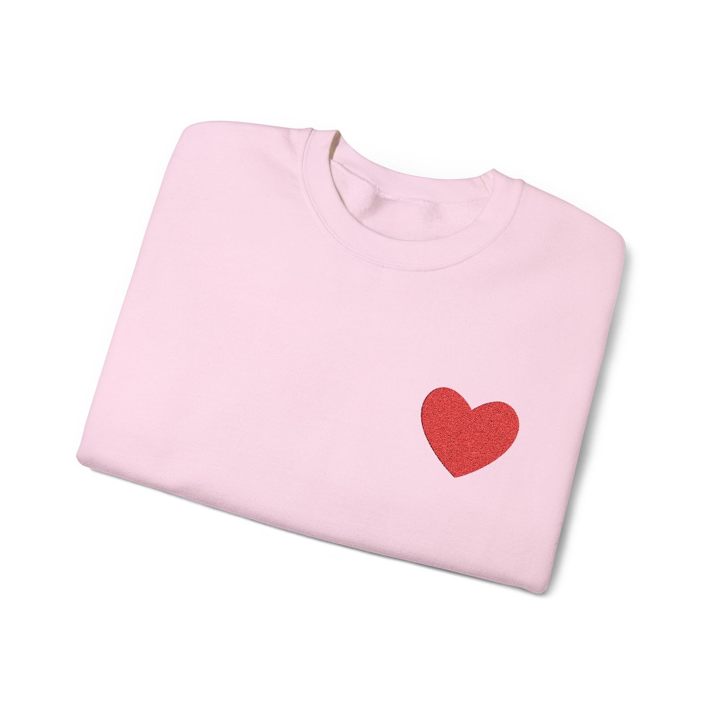 Embroidered Red Heart