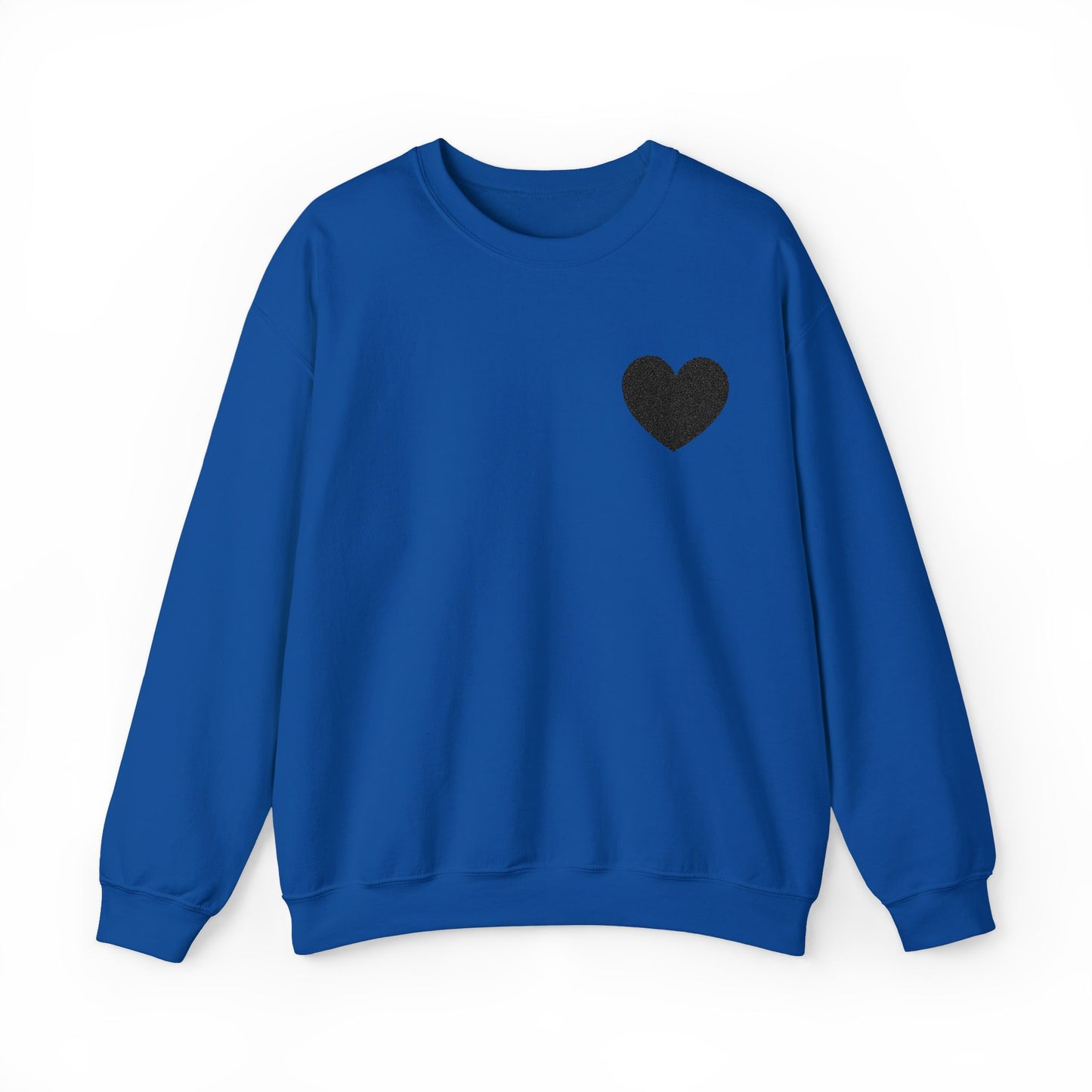 Embroidered Black Heart