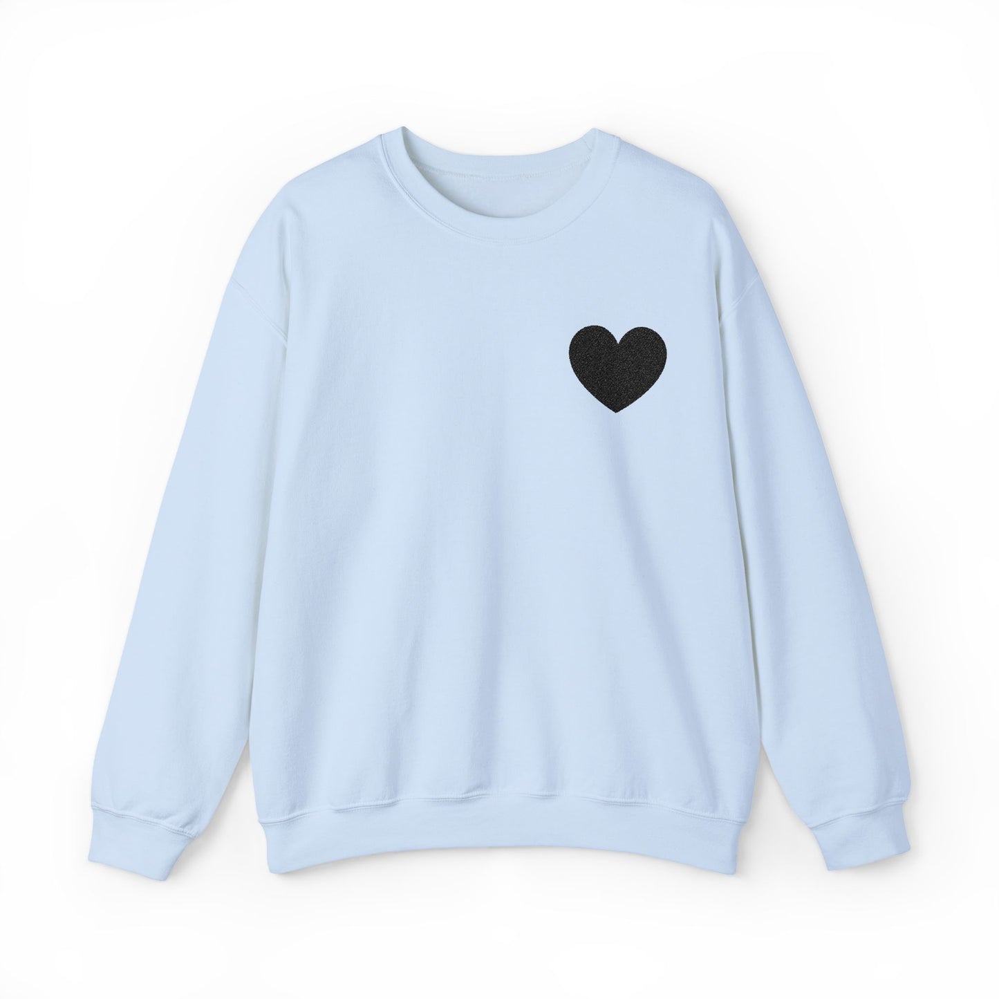Embroidered Black Heart