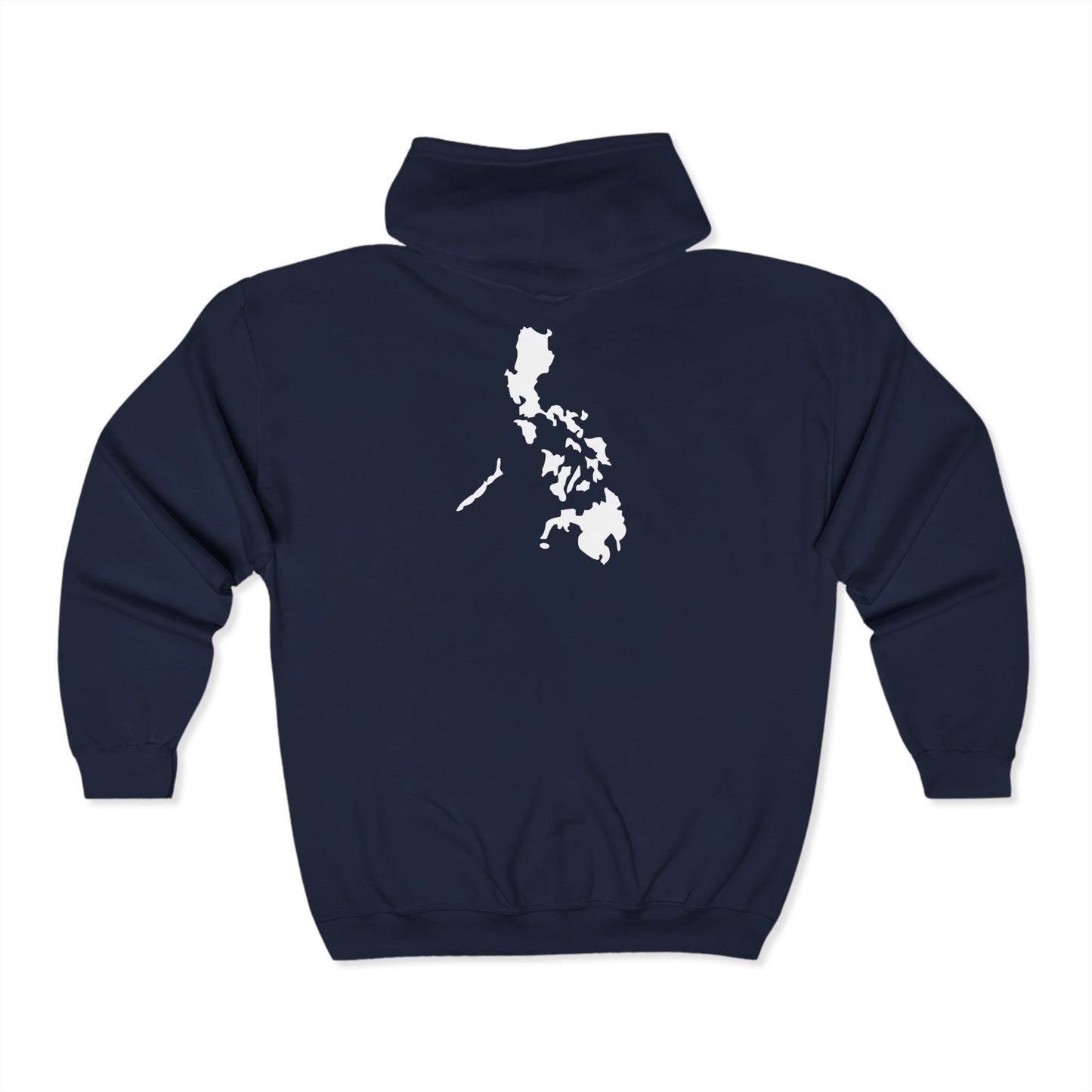 Philippine Map Full Zip Hoodie