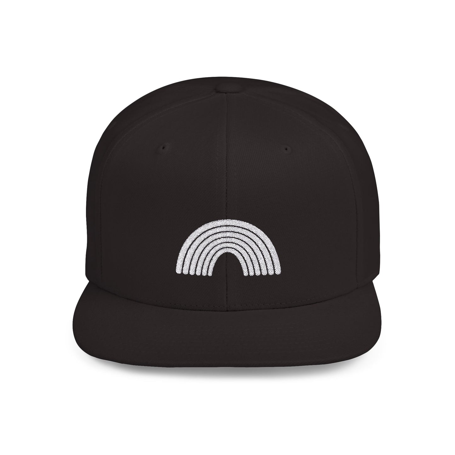 Rainbow Flat Bill Cap