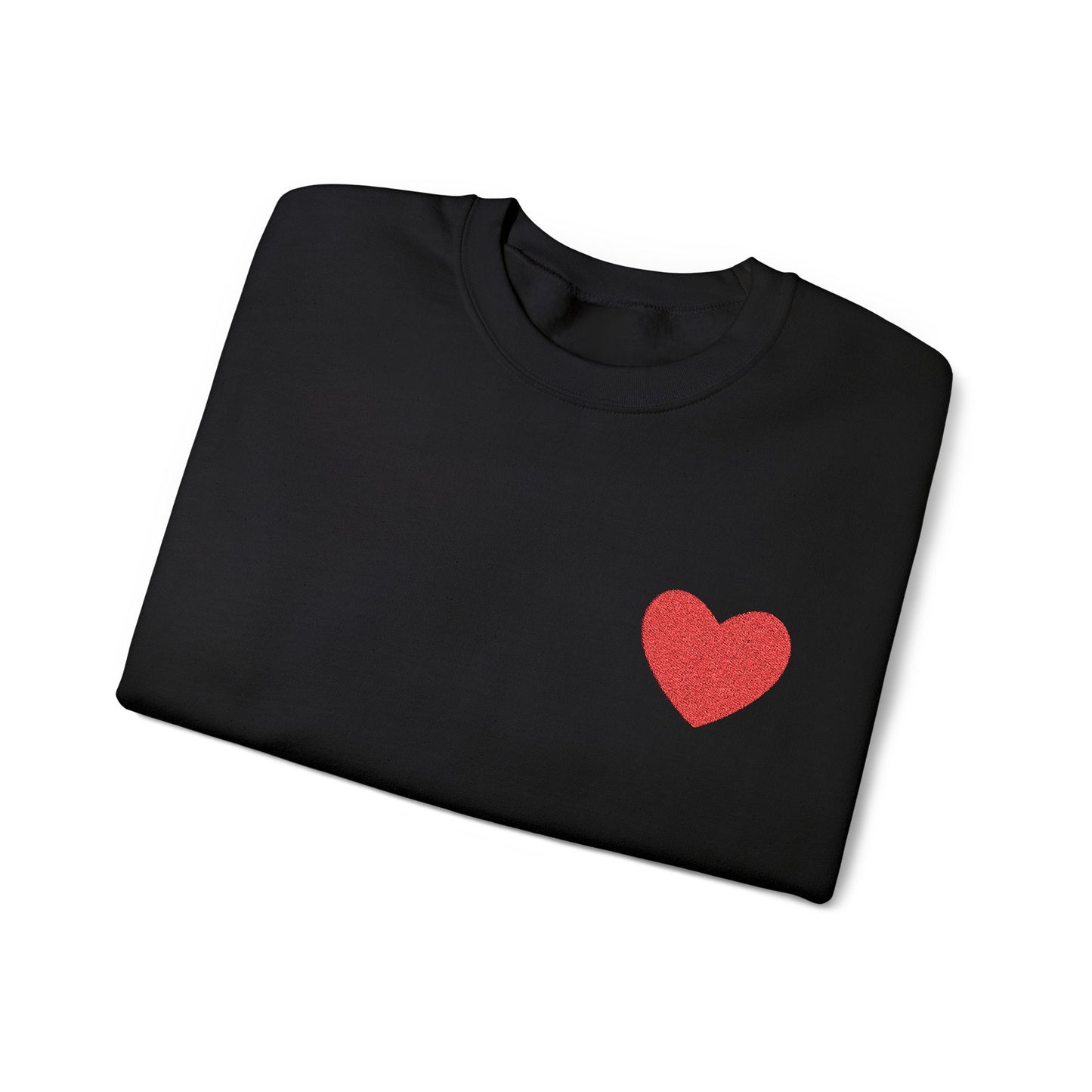 Embroidered Red Heart