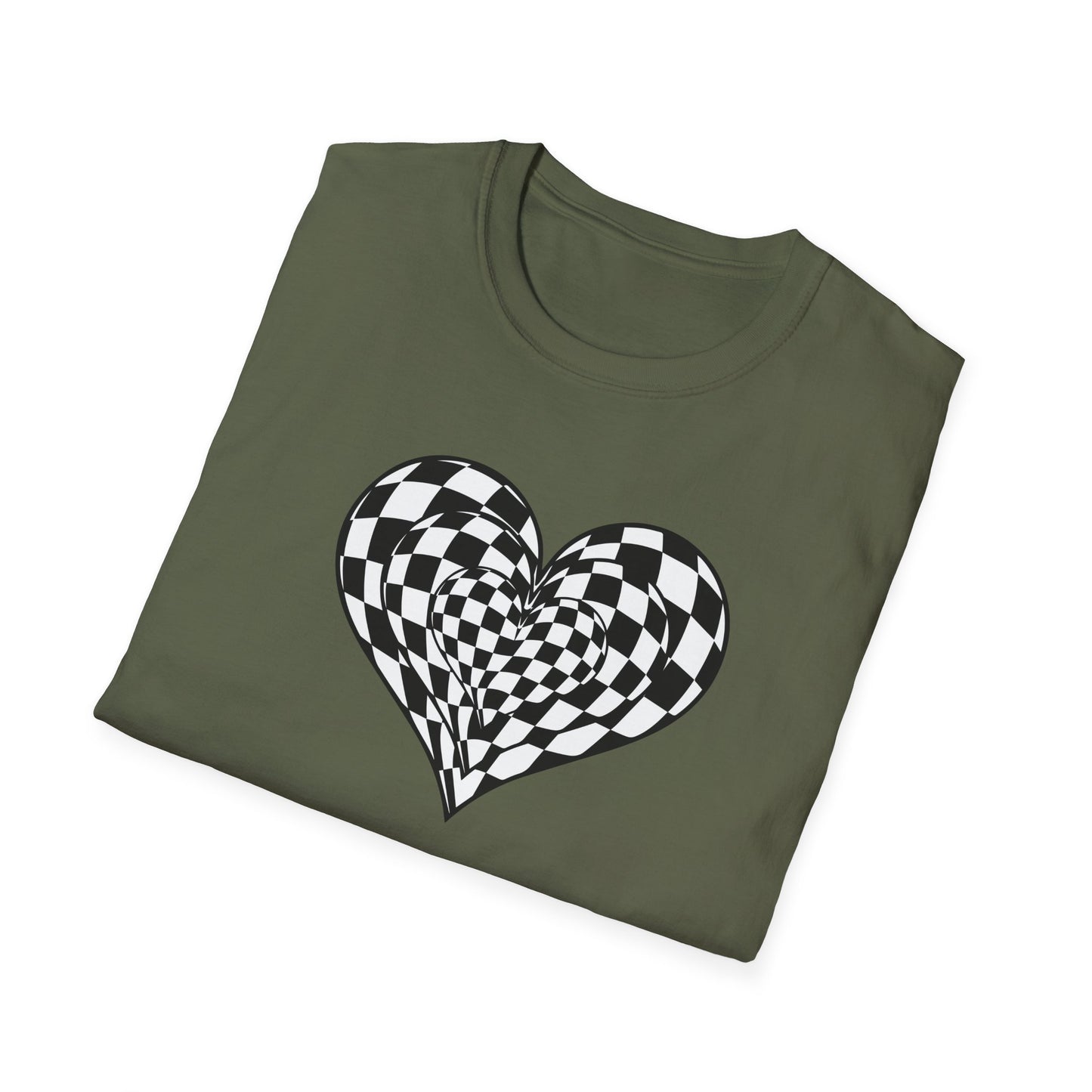 CHECKERED HEARTS OVERLAP