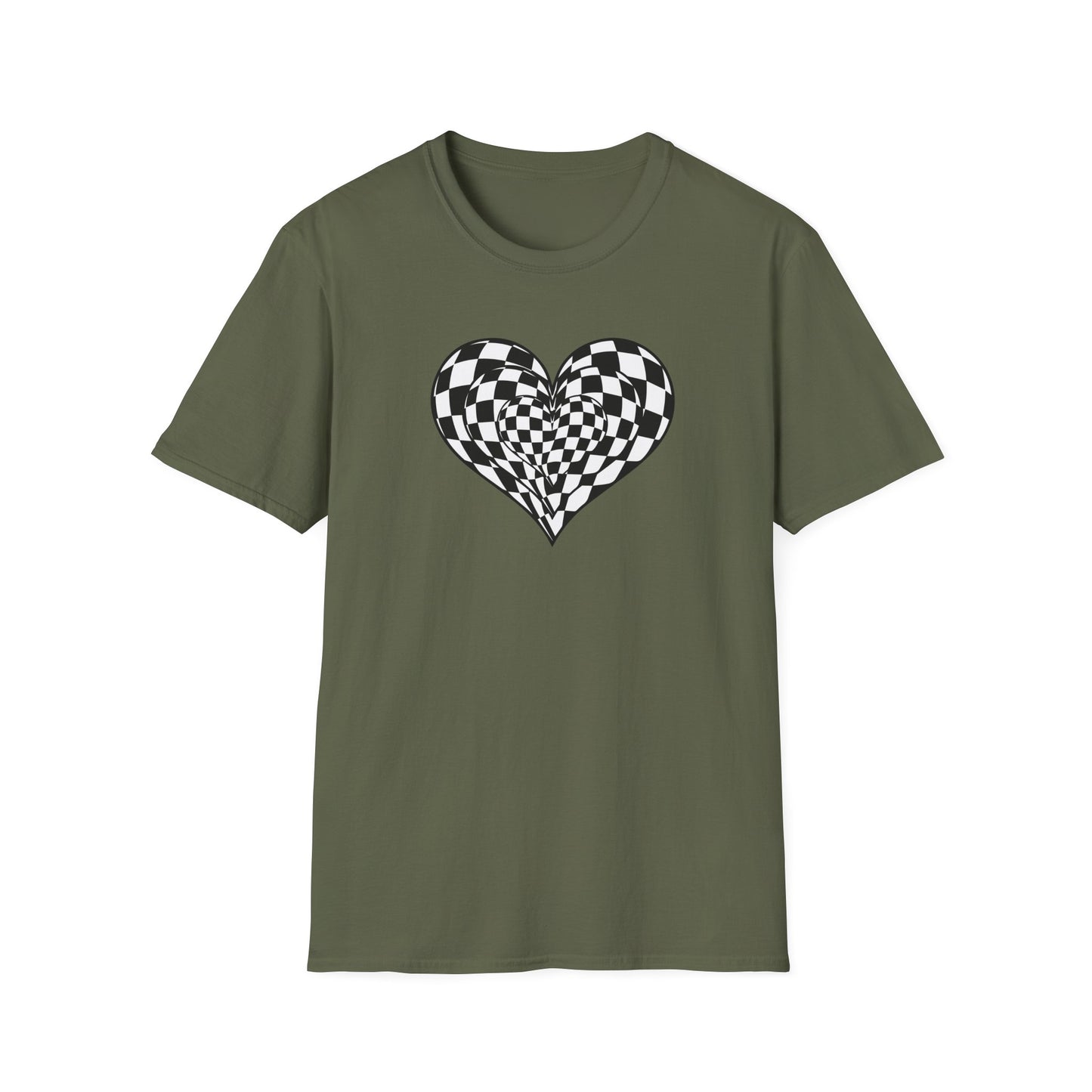 CHECKERED HEARTS OVERLAP