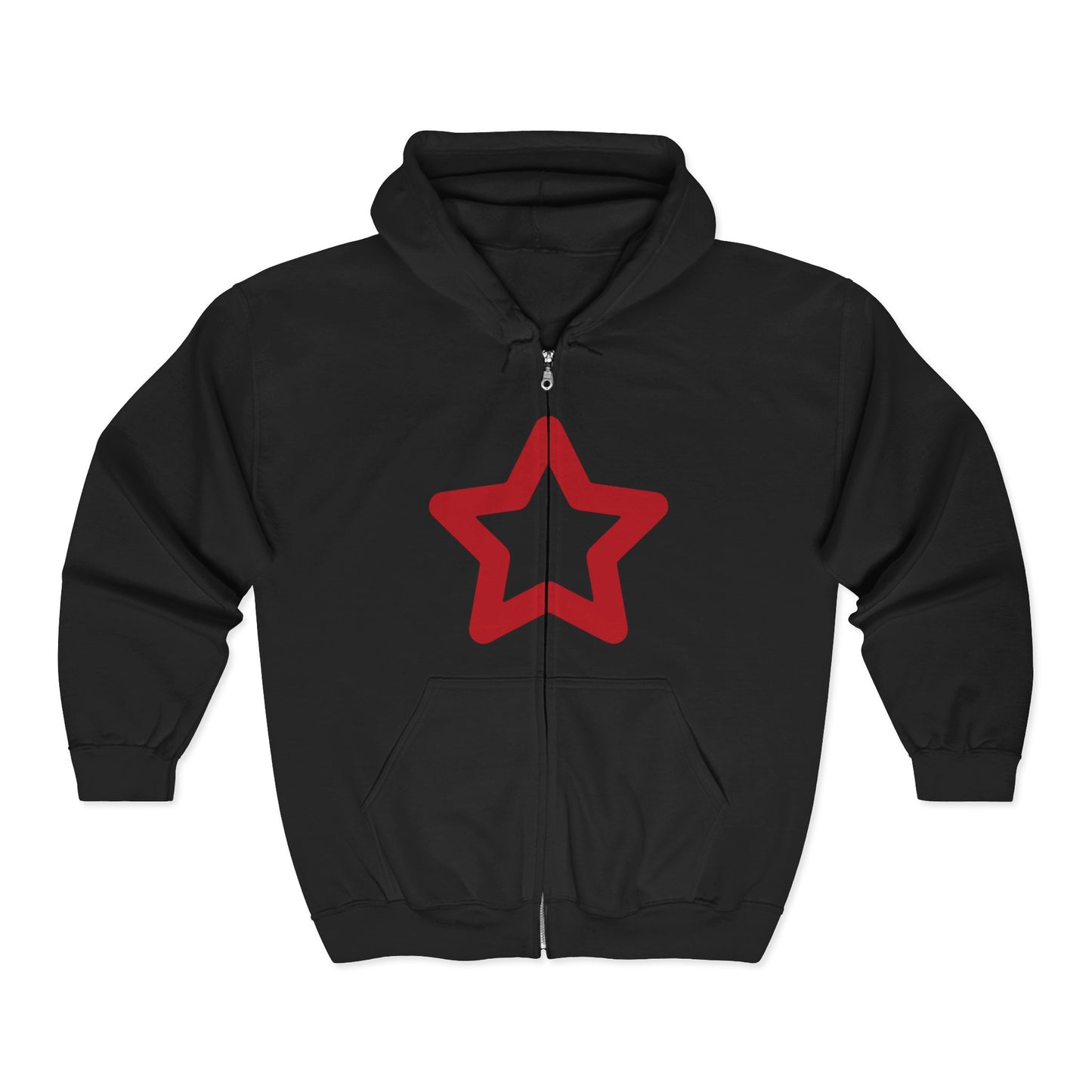 Star Full Zip Hooded Sweatshirt