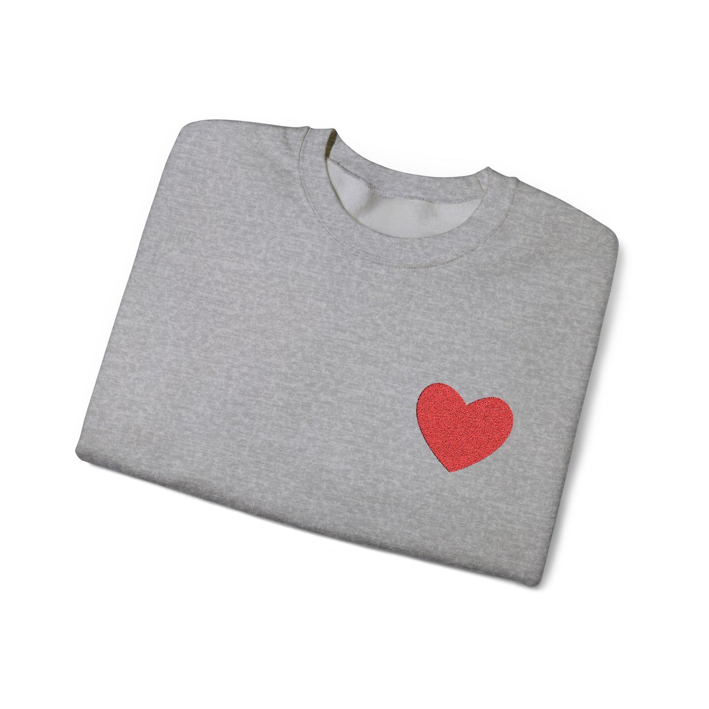 Embroidered Red Heart