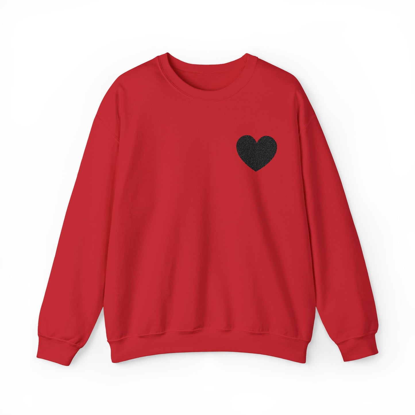 Embroidered Black Heart