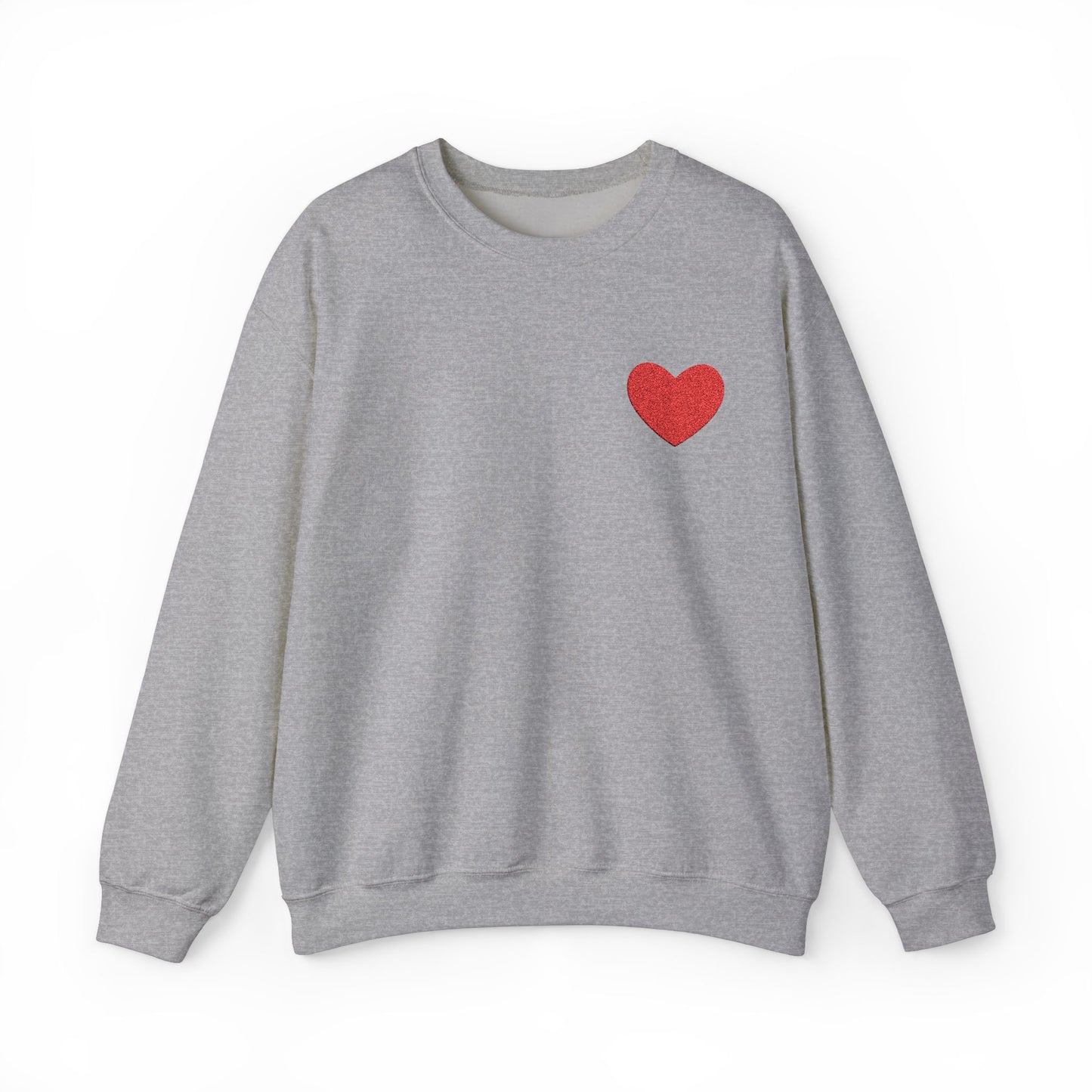 Embroidered Red Heart