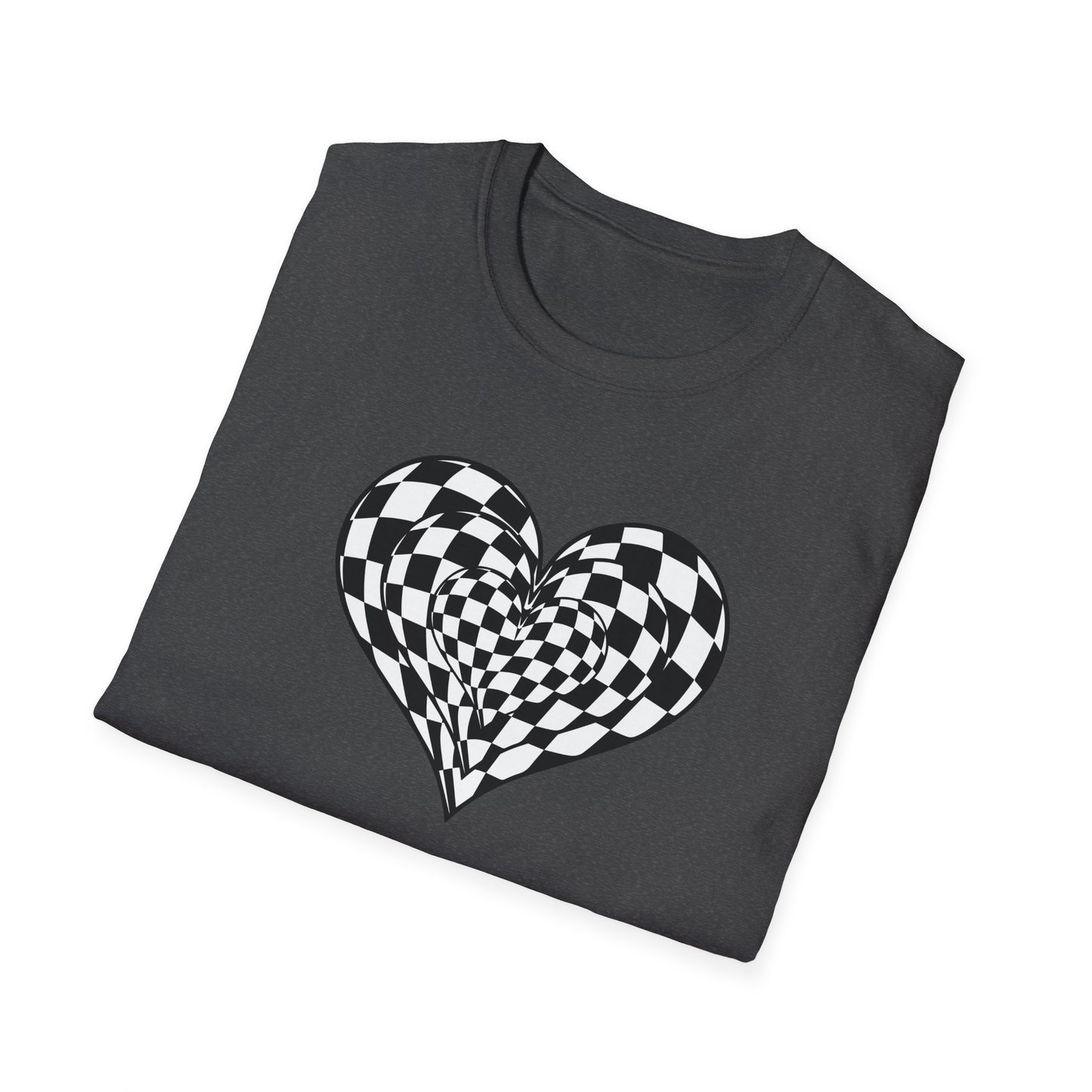 CHECKERED HEARTS OVERLAP