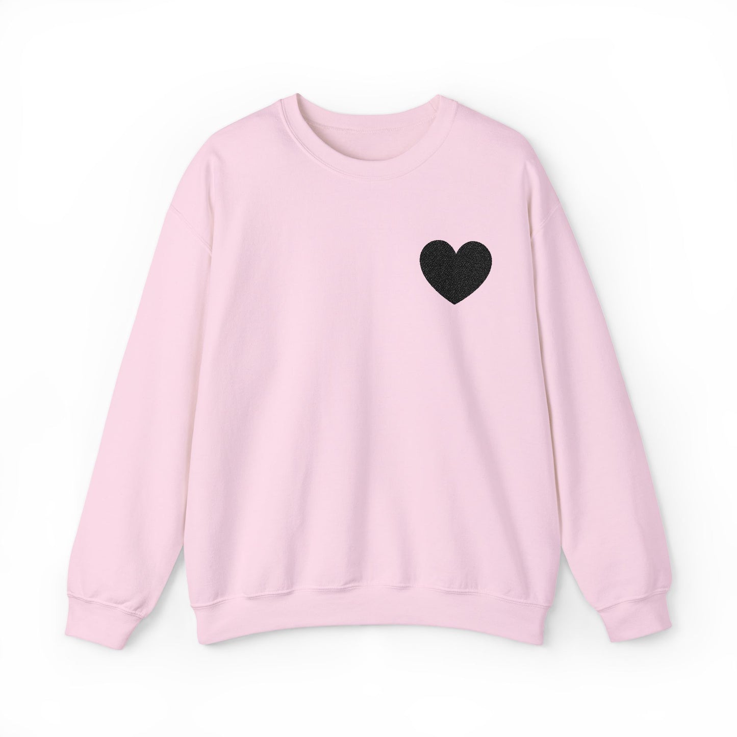 Embroidered Black Heart