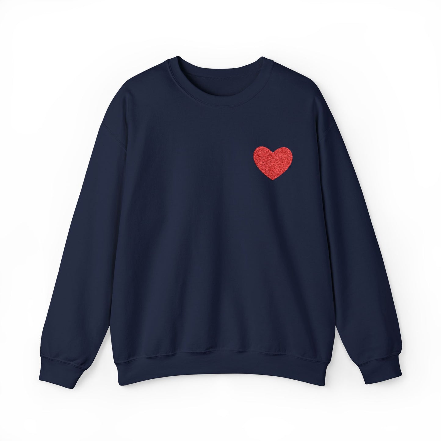 Embroidered Red Heart
