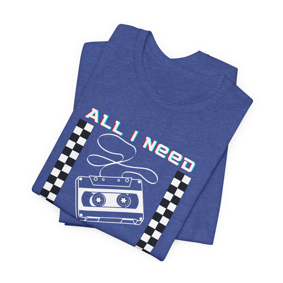 All I Need Is a Pencil Cassette Tape Graphic Tee