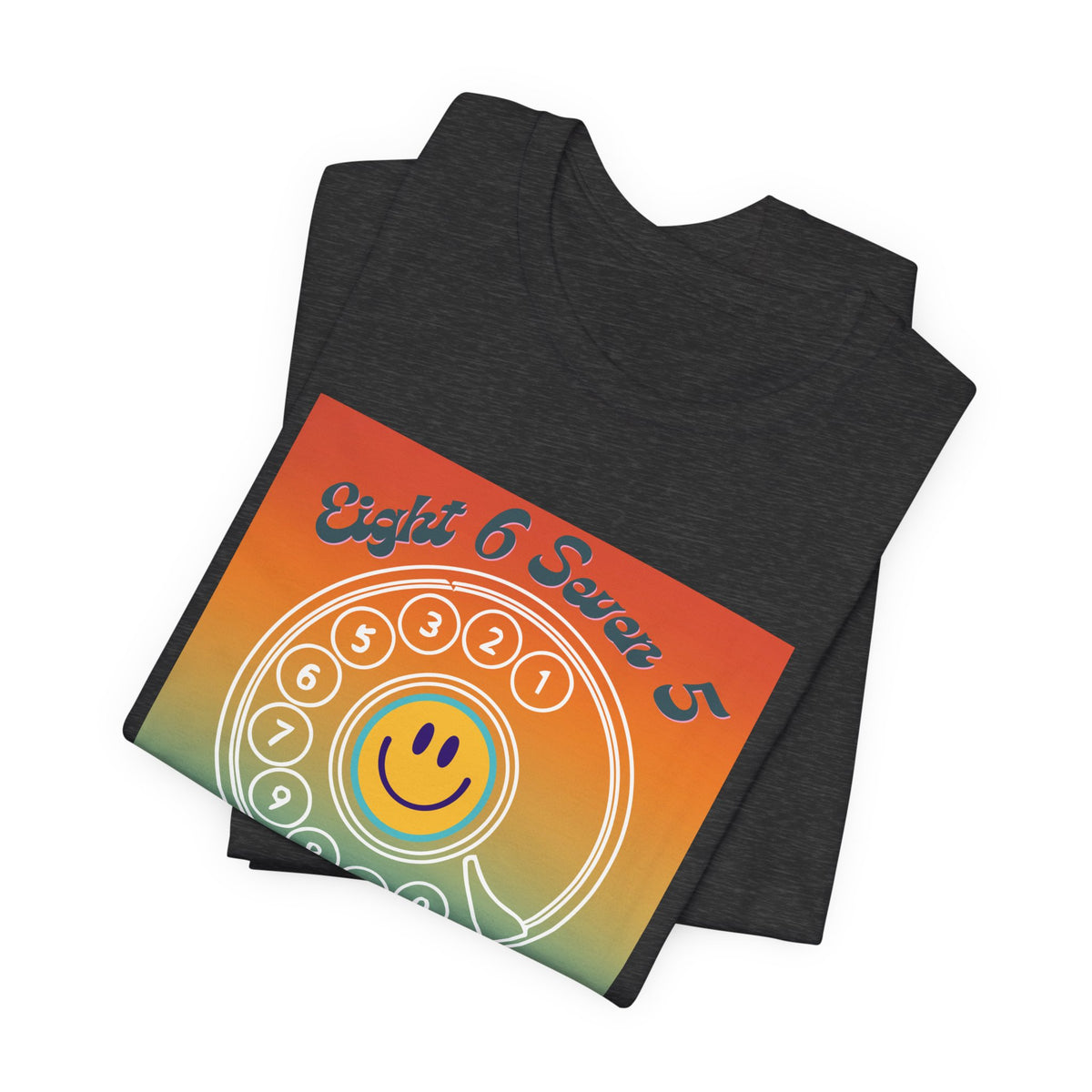 Retro Smiley Dial T-Shirt Vintage Vibe