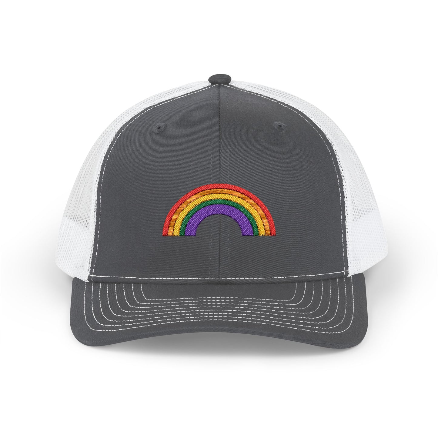 Rainbow Colors Snapback Trucker Cap