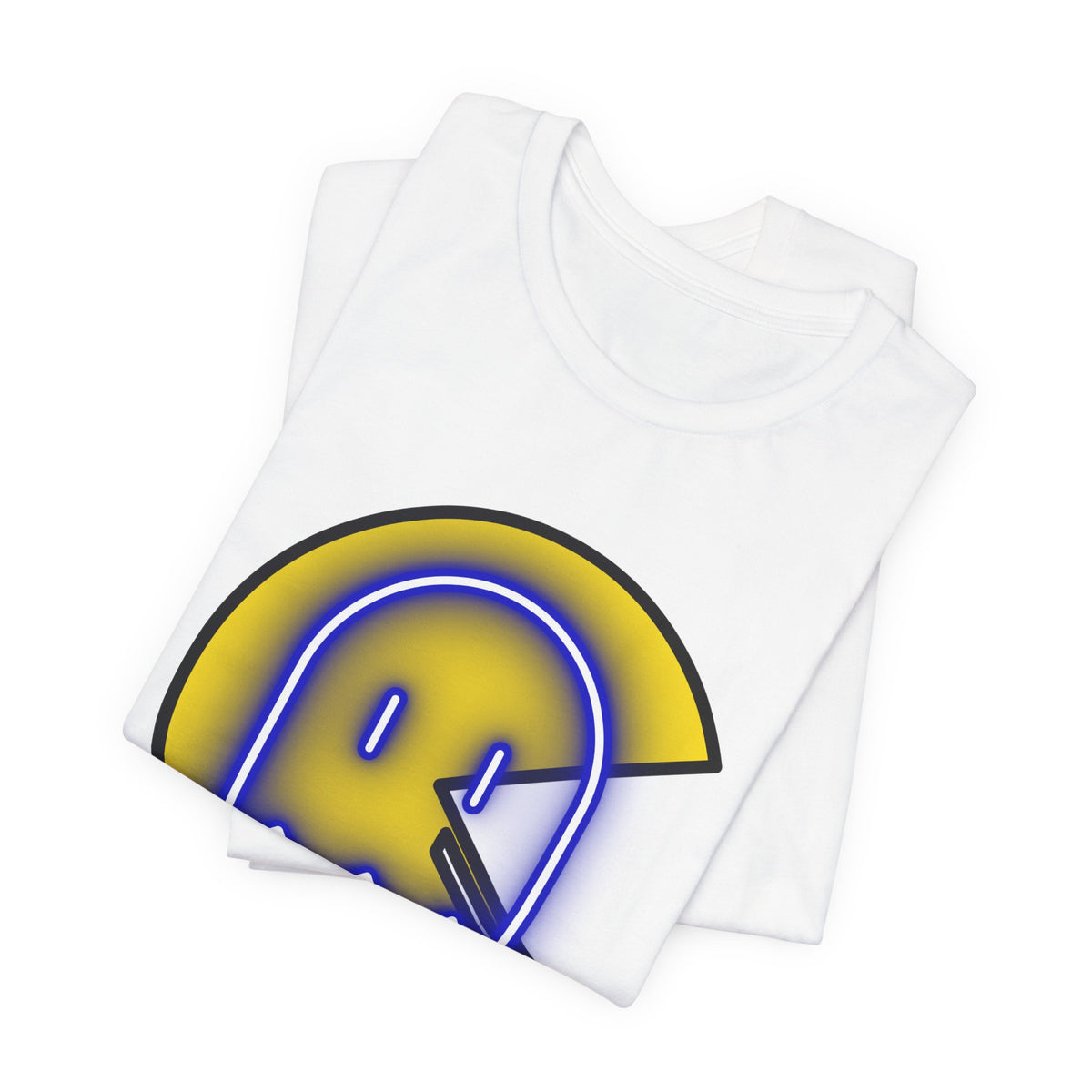 Pac-Man Ghost Logo T-Shirt — Retro Arcade Gaming Tee