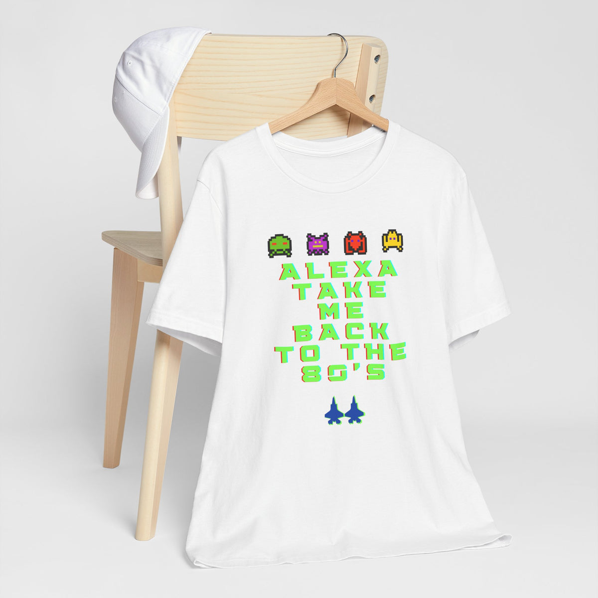 Retro 'Alexa Take Me Back to the 80s' Tee