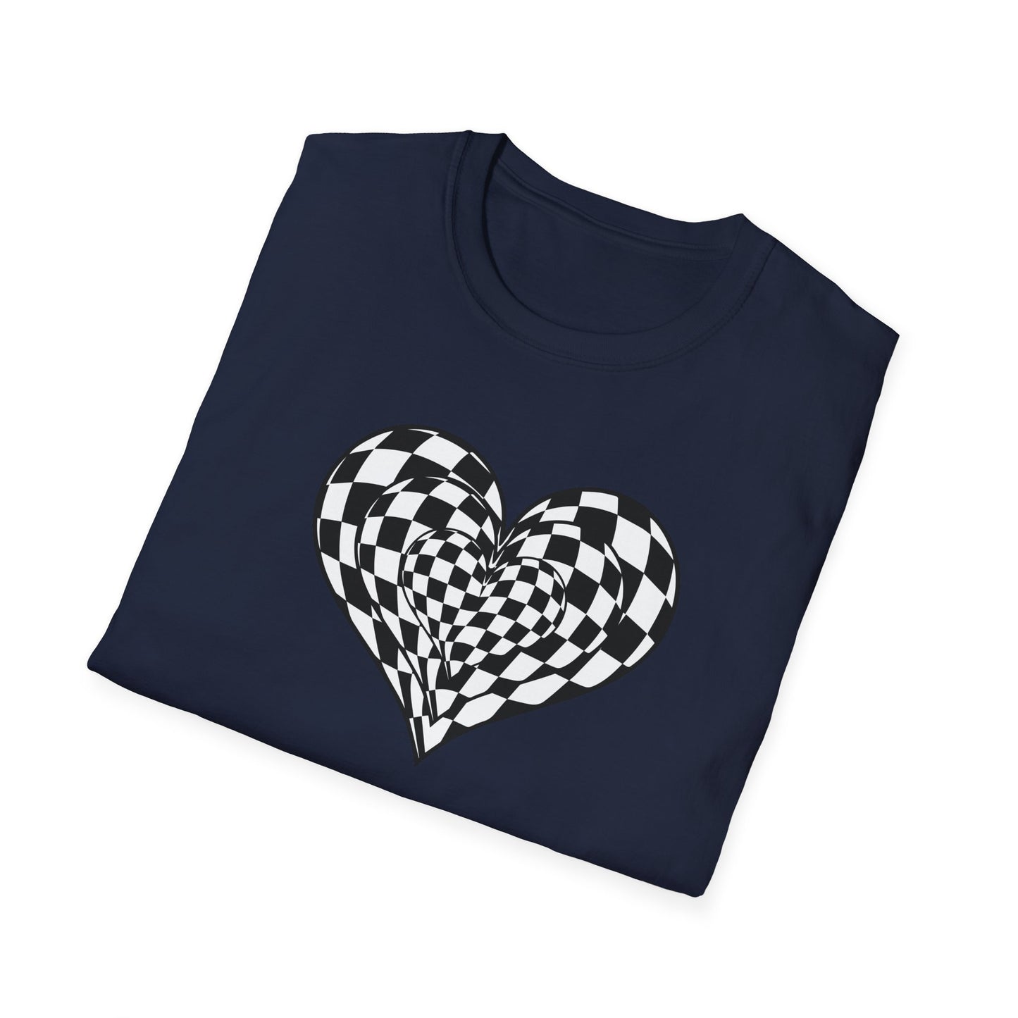 CHECKERED HEARTS OVERLAP