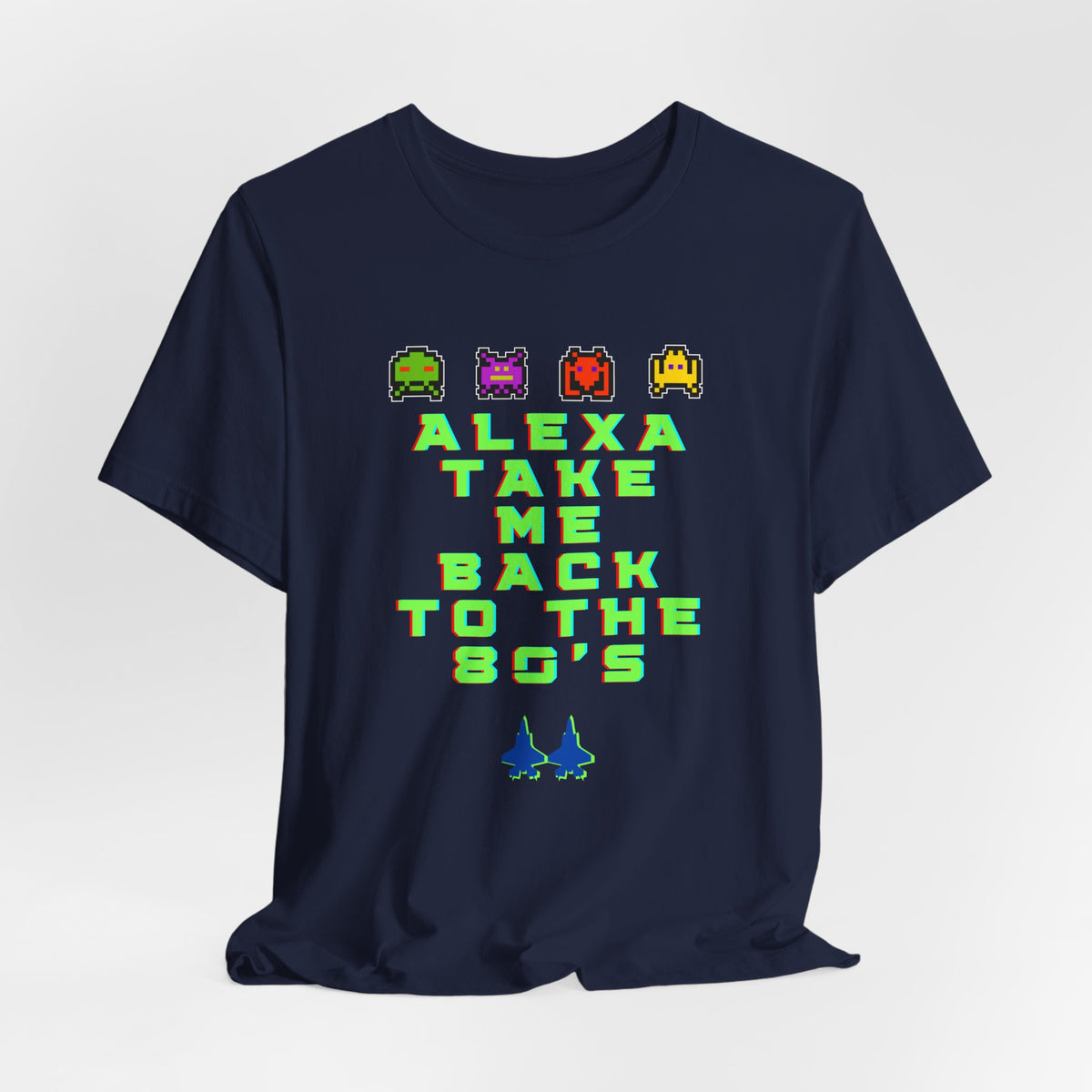 Retro 'Alexa Take Me Back to the 80s' Tee