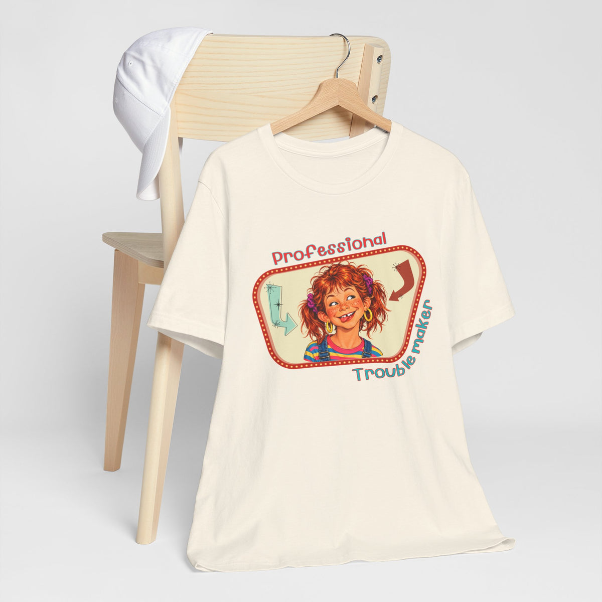 Professional Troublemaker Vintage Graphic Tee