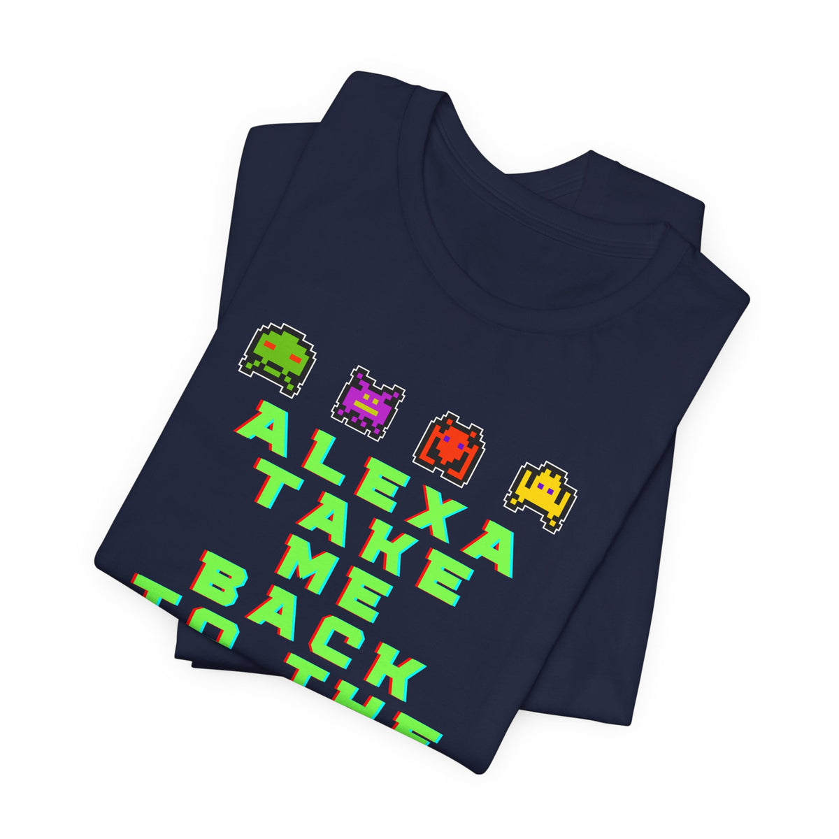 Retro 'Alexa Take Me Back to the 80s' Tee