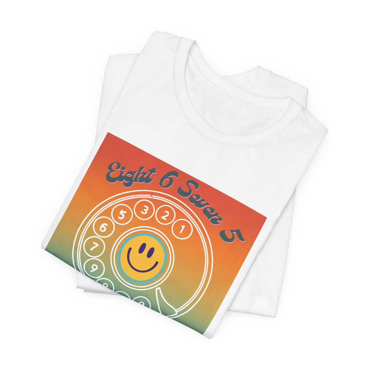 Retro Smiley Dial T-Shirt Vintage Vibe