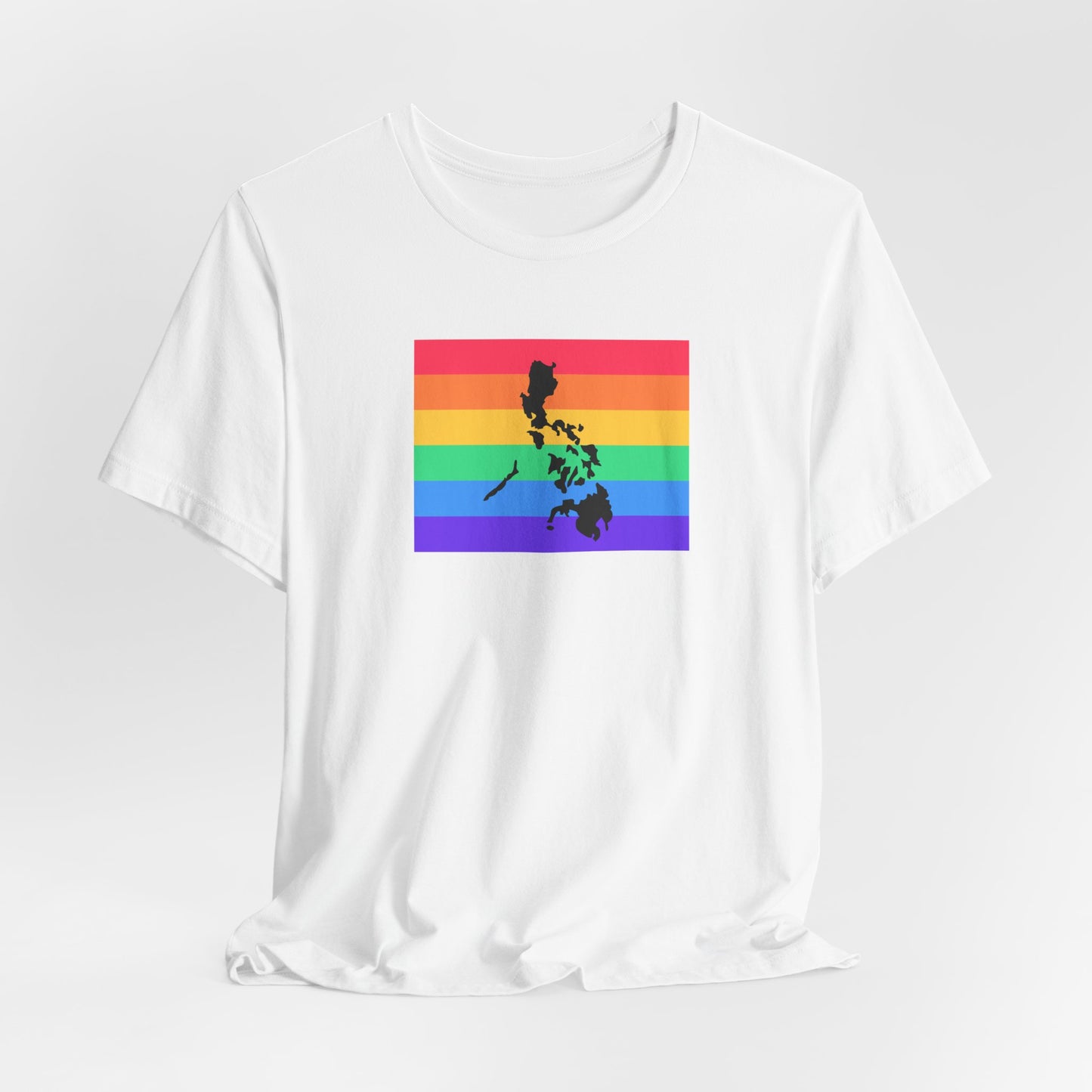 LGBTQ Pride Philippine Map Unisex Shirt