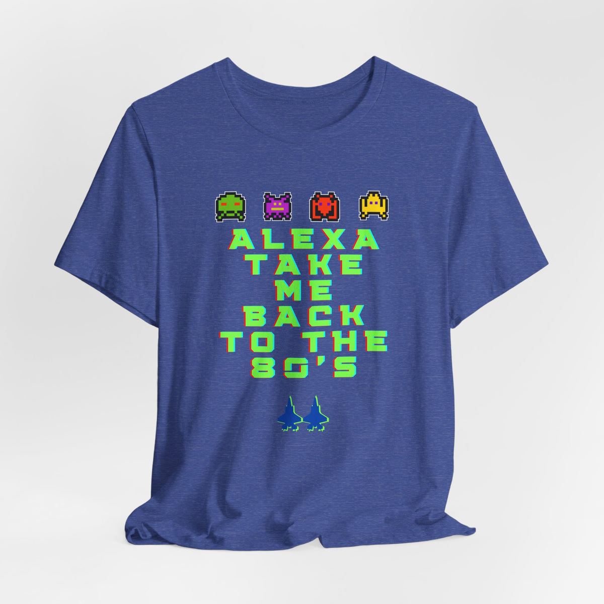 Retro 'Alexa Take Me Back to the 80s' Tee