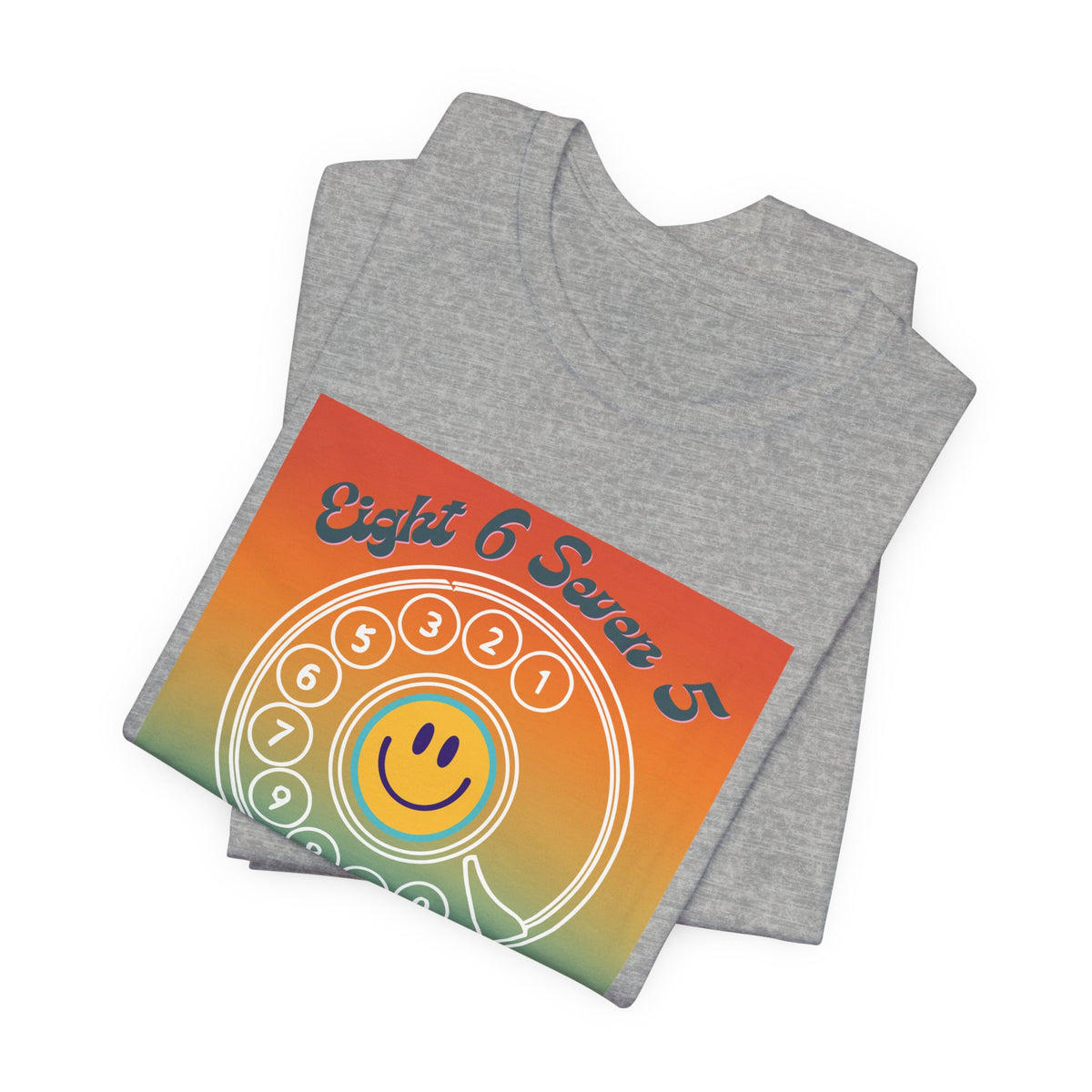 Retro Smiley Dial T-Shirt Vintage Vibe