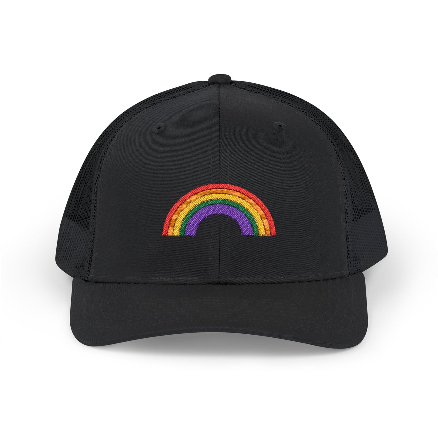 Rainbow Colors Snapback Trucker Cap