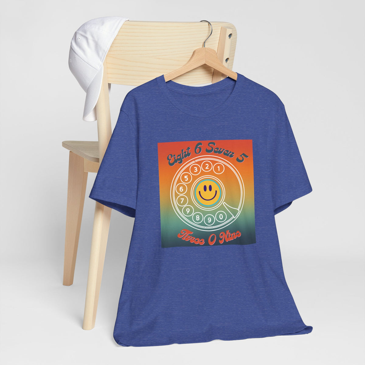 Retro Smiley Dial T-Shirt Vintage Vibe