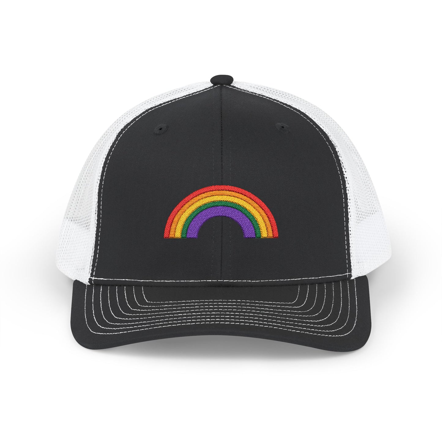 Rainbow Colors Snapback Trucker Cap