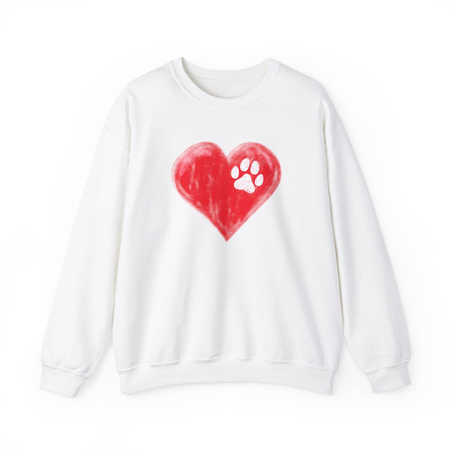 Heart & Paw Print Sweatshirt