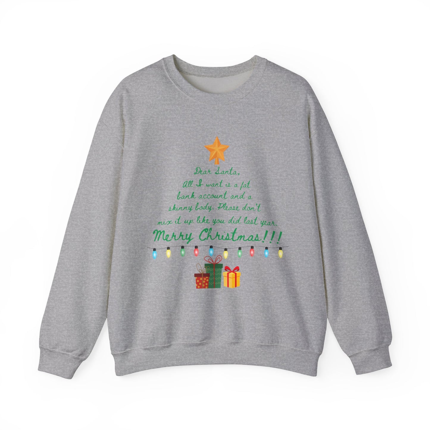 Letter To Santa Crewneck Sweatshirt