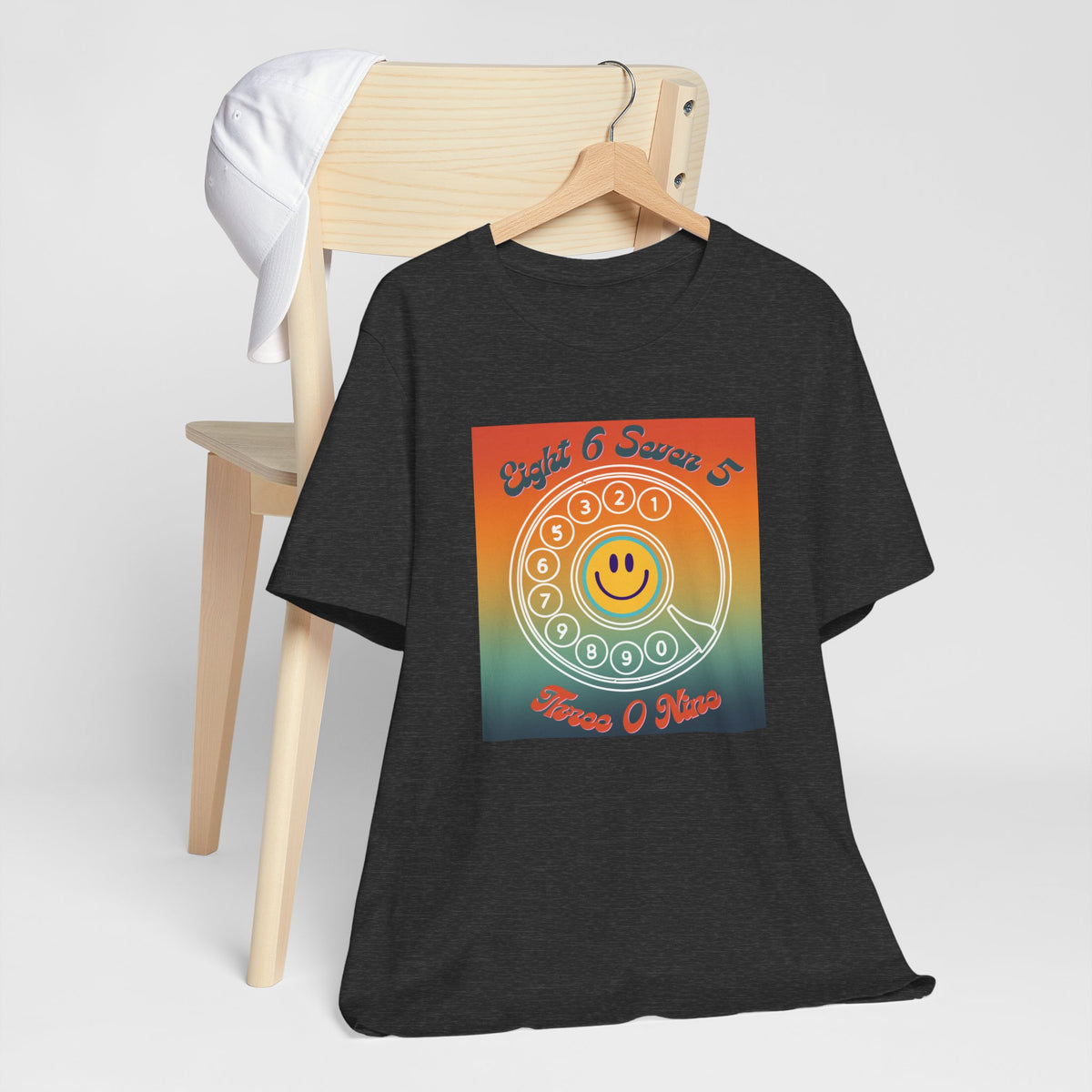 Retro Smiley Dial T-Shirt Vintage Vibe