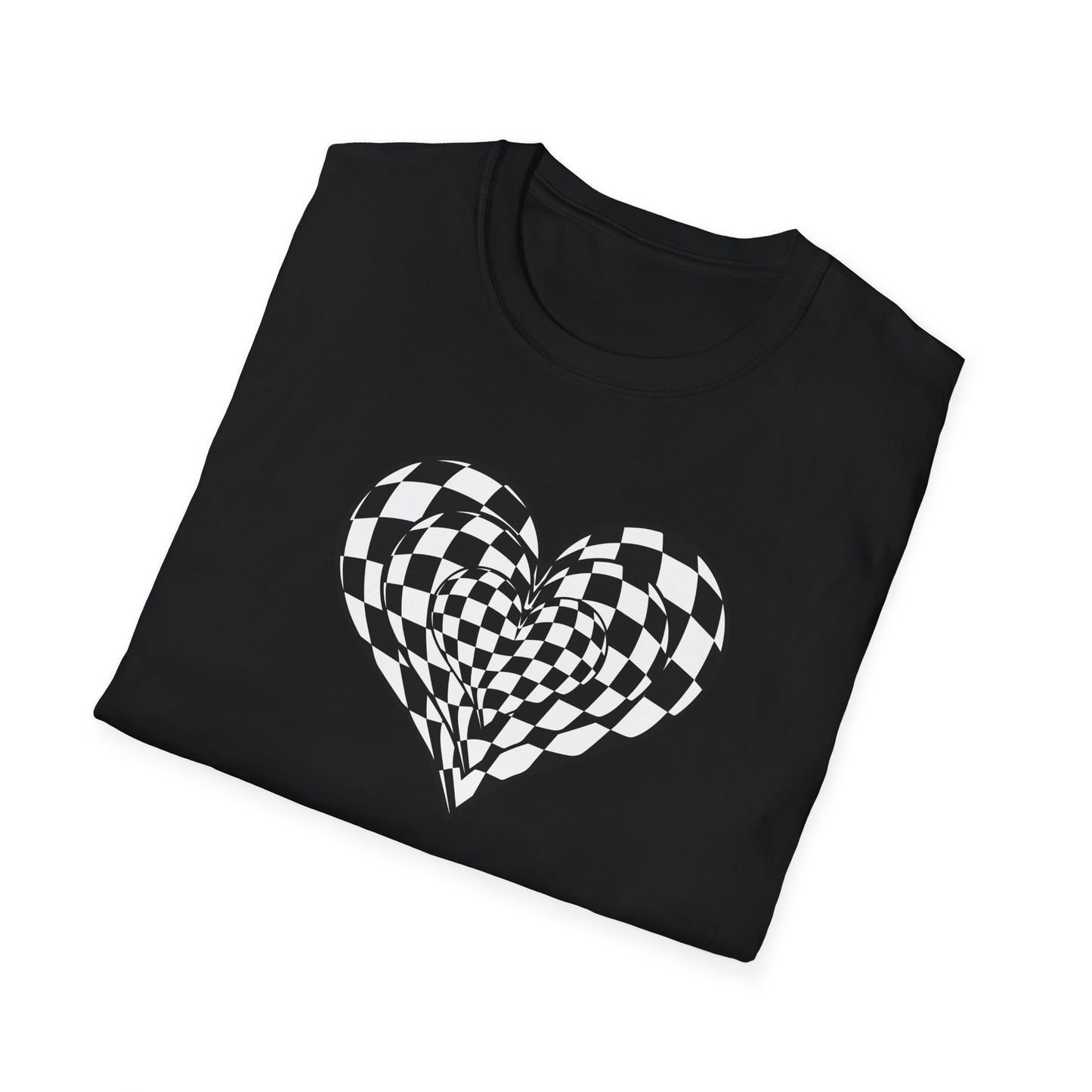 CHECKERED HEARTS OVERLAP