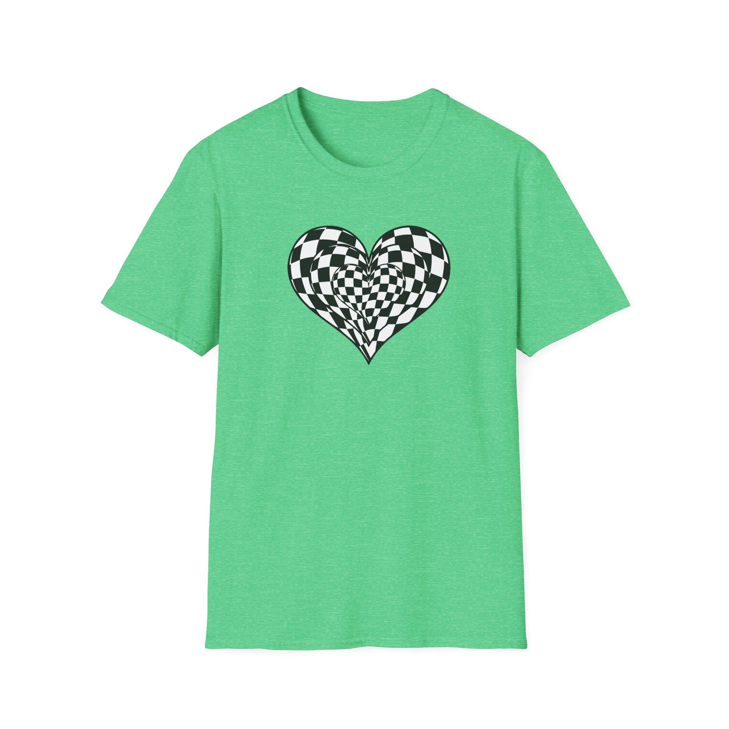 CHECKERED HEARTS OVERLAP