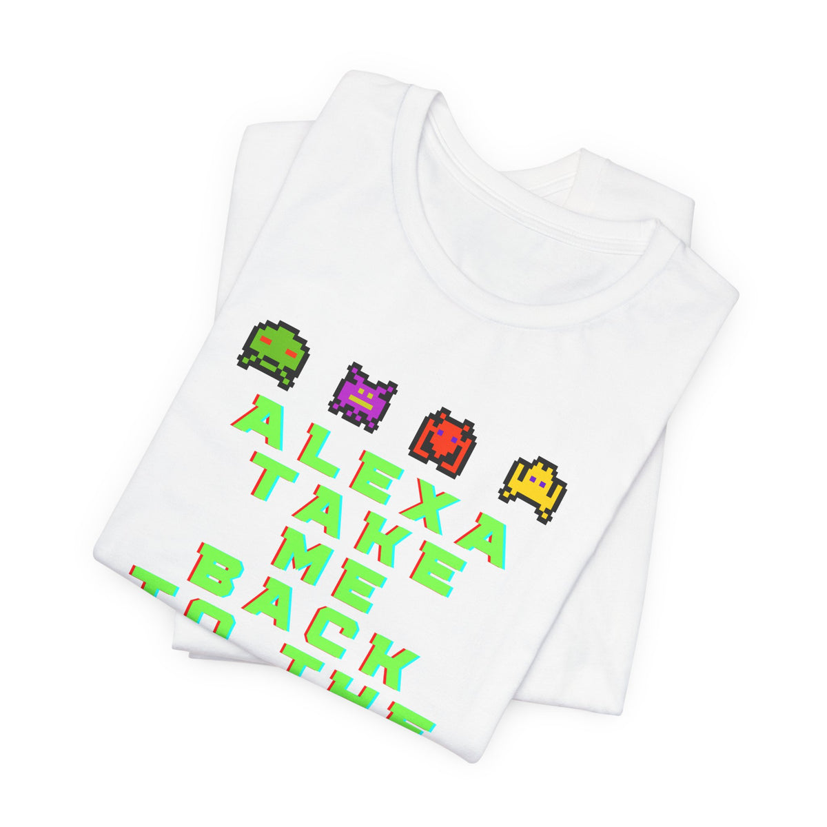 Retro 'Alexa Take Me Back to the 80s' Tee