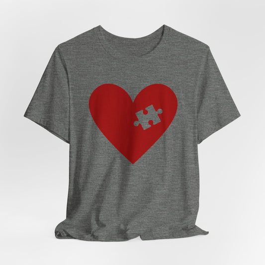 Heart With A Missing Puzzle Piece