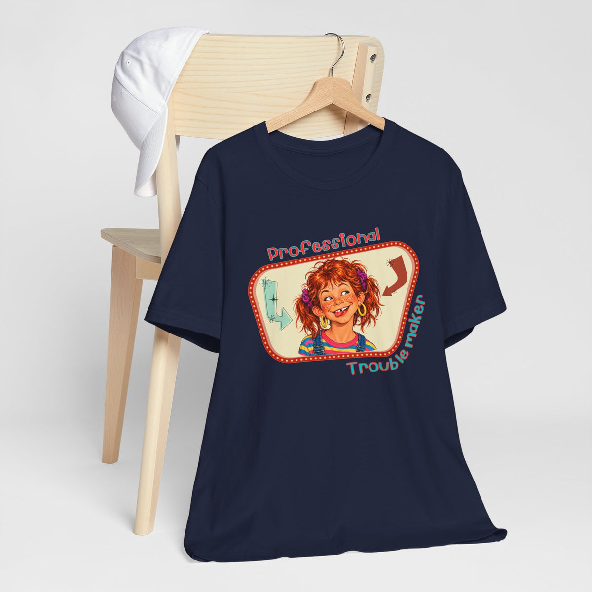 Professional Troublemaker Vintage Graphic Tee