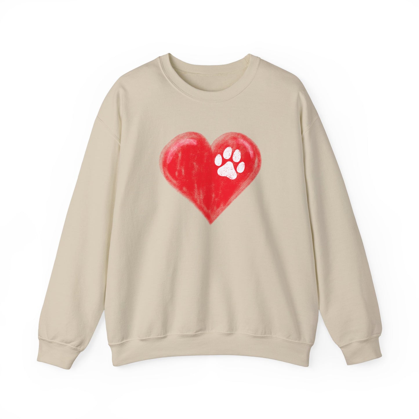 Heart & Paw Print Sweatshirt