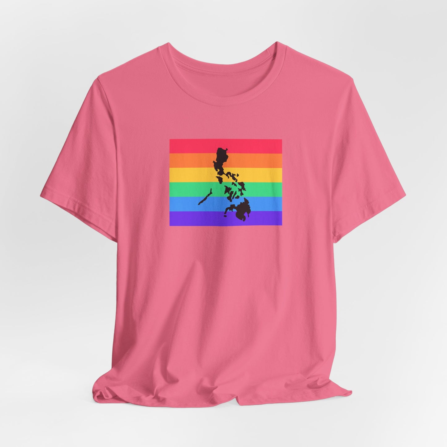 LGBTQ Pride Philippine Map Unisex Shirt