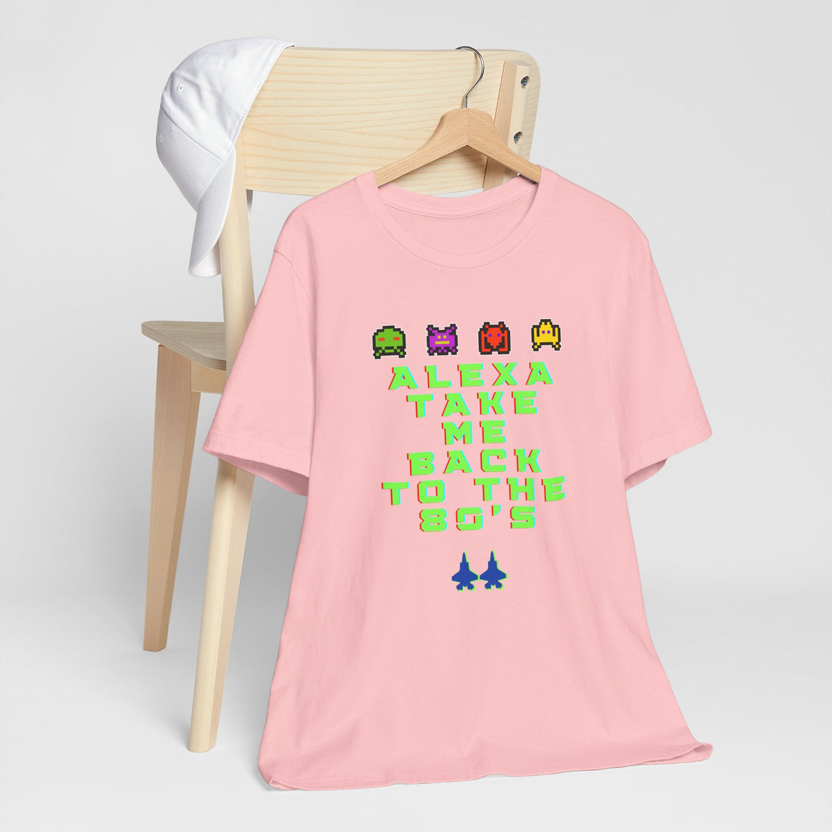 Retro 'Alexa Take Me Back to the 80s' Tee